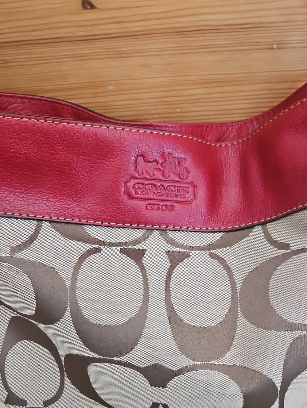 Vintage Coach Zoe Bag 2009 - Picture 2 of 6